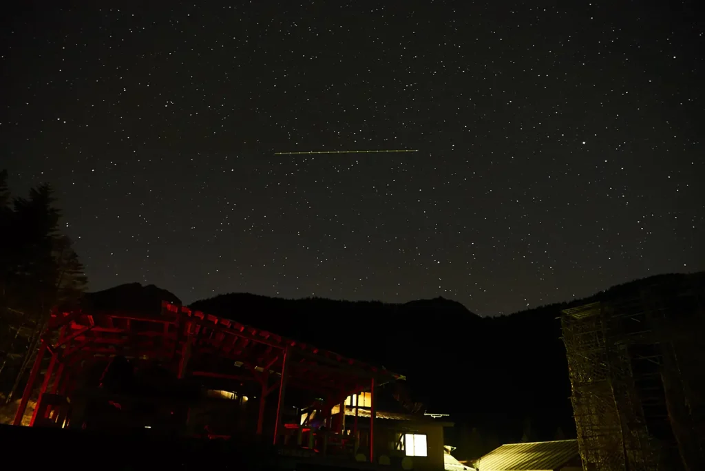 Peak Design TRAVEL TRIPOD を使用して撮影